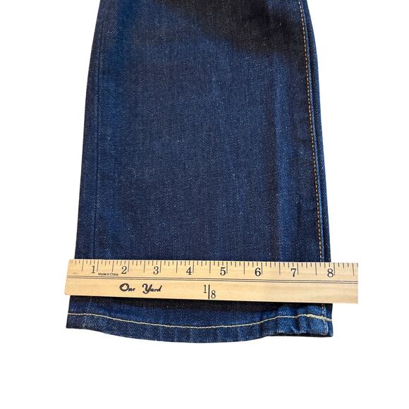 Polo Ralph Lauren Jeans Mens Size 34x30 Blue Slim Straight 018 Dark Wash Preppy - Picture 11 of 11